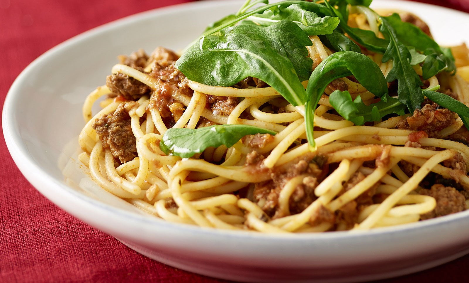 spagetti bolognese yrteillä