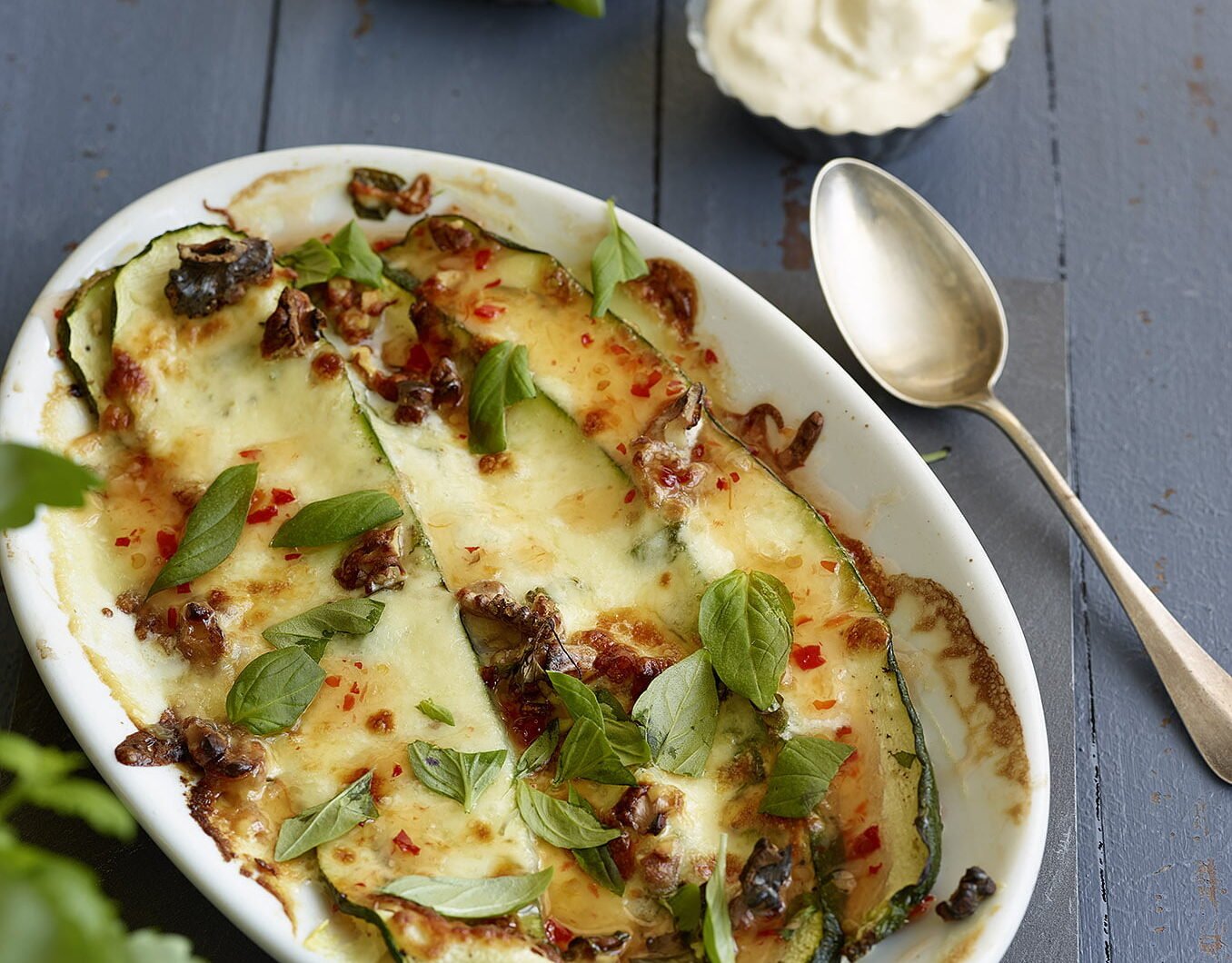 Mozzarella kesäkurpitsat